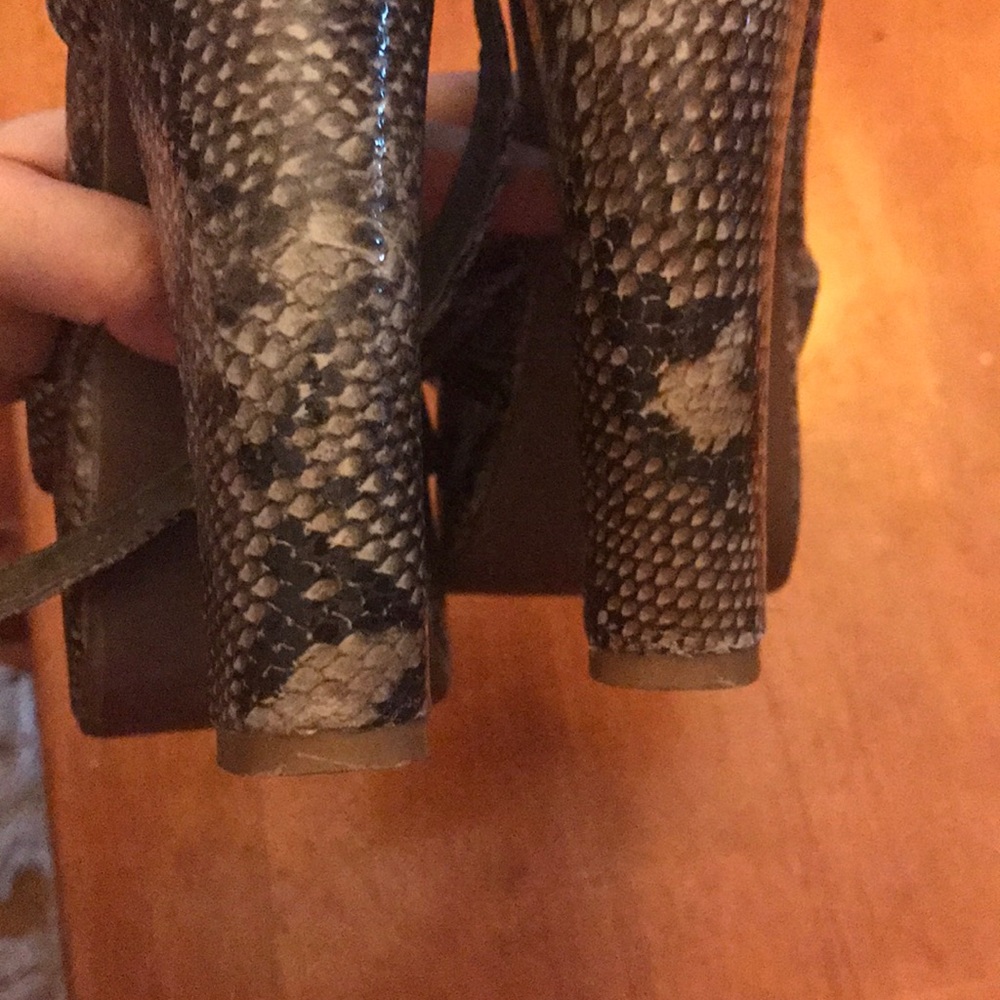 Jeffrey Campbell Python Platform Heels - image 5